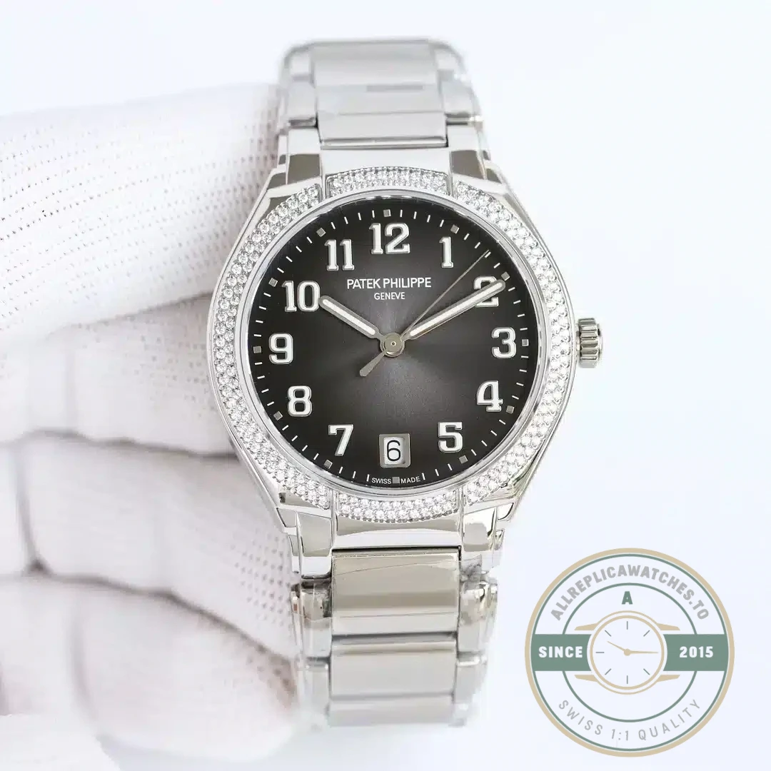 Replica Patek Philippe TWENTY~4 Automatic 36 mm, Stainless steel, 7300-1200A-001 - Swiss Movement Replica Watch