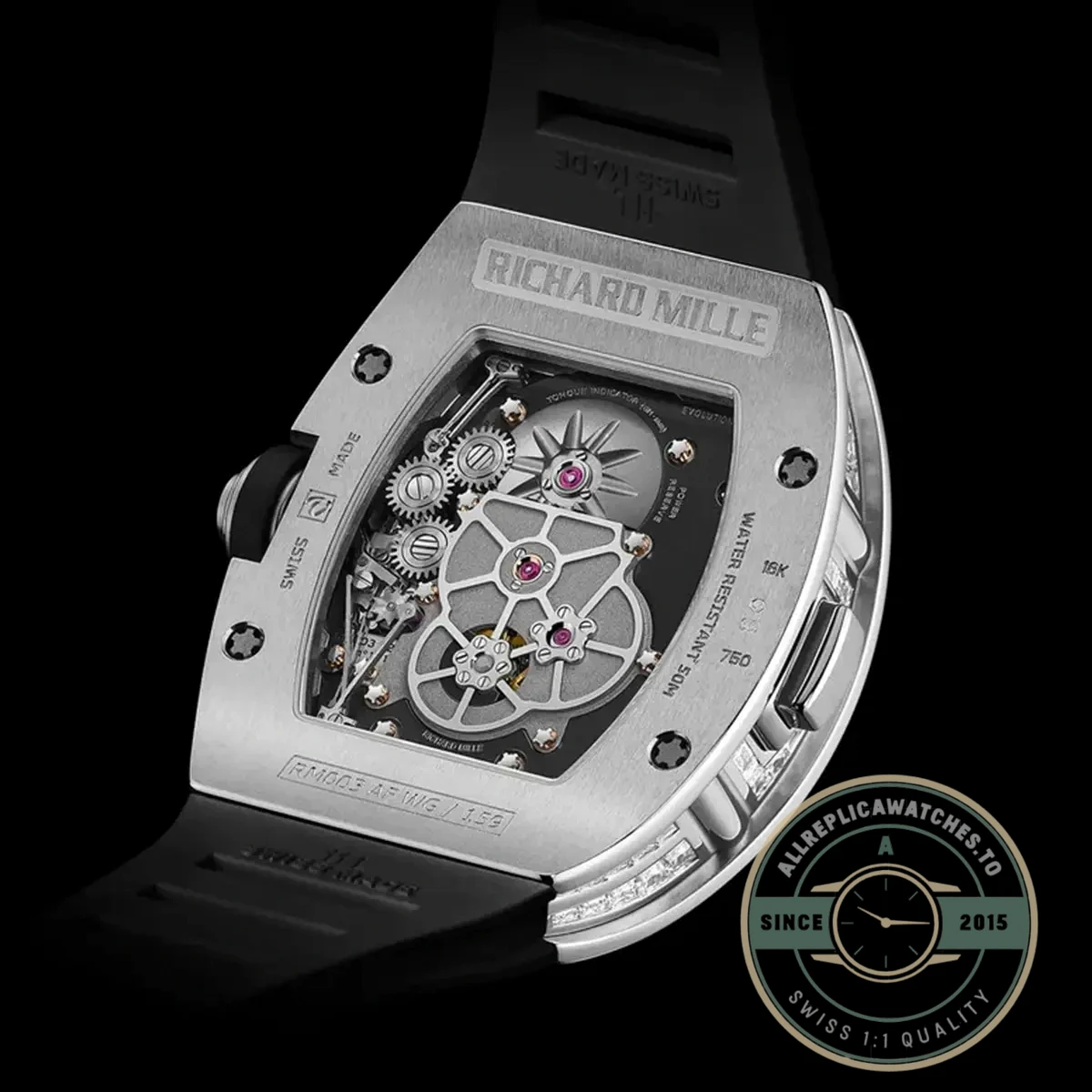 Replica Richard Mille 003-v2 Manual Winding Tourbillon Dual Time Zone - Budget Luxury Replica Watch