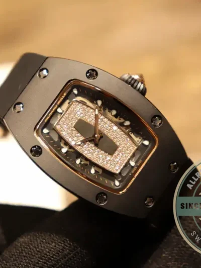 Replica Richard Mille 007-1 Ceramic Black Dial - High-Grade Replica Watch