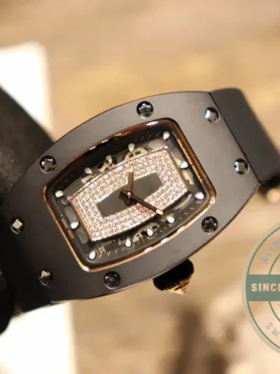 Replica Richard Mille 007-1 Ceramic Black Dial - Swiss-Made Clone Watch