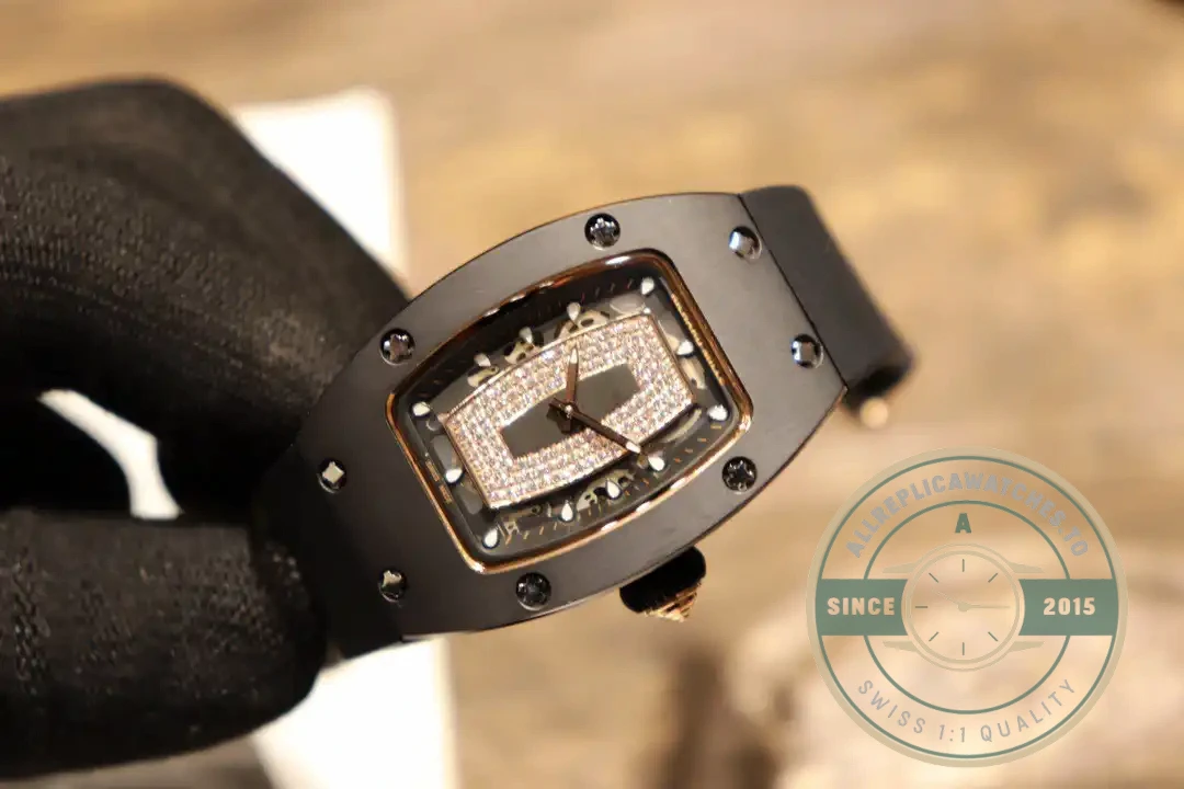 Replica Richard Mille 007-1 Ceramic Black Dial - Swiss-Made Clone Watch
