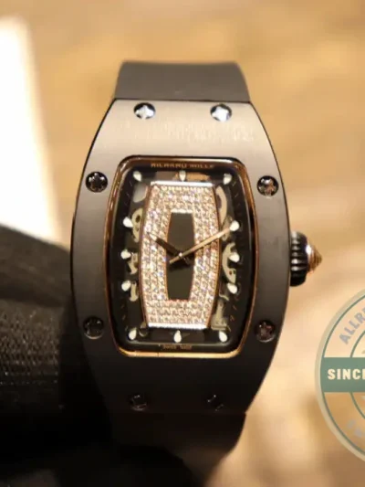 Replica Richard Mille 007-1 Ceramic Black Dial - Swiss-Made Clone Watch
