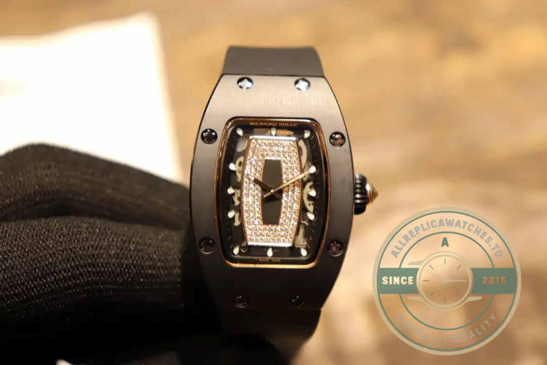 Replica Richard Mille 007-1 Ceramic Black Dial - Swiss-Made Clone Watch