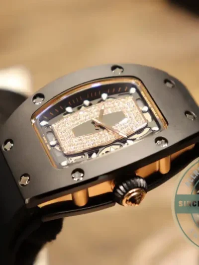 Replica Richard Mille 007-1 Ceramic Black Dial - Factory Super Clone Watch