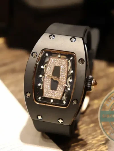 Replica Richard Mille 007-1 Ceramic Black Dial - Swiss-Made Clone Watch