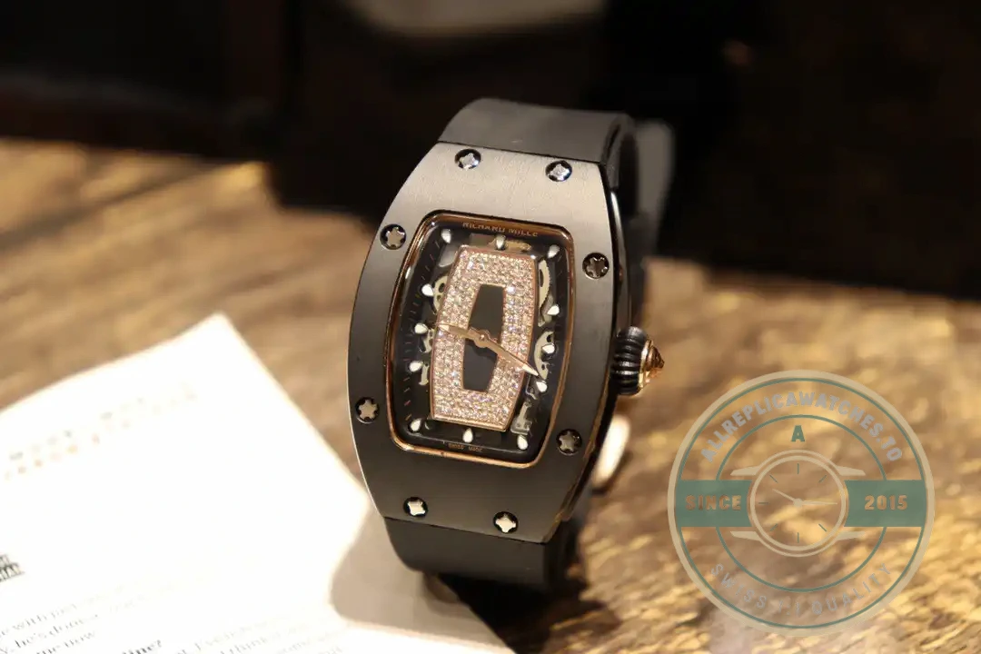 Replica Richard Mille 007-1 Ceramic Black Dial - Swiss-Made Clone Watch