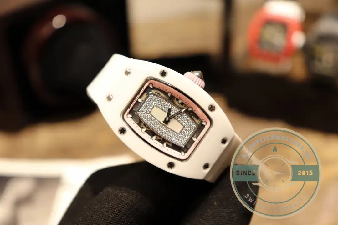 Replica Richard Mille 007-1 White Ceramic White Lips - Best Quality Replica Watch