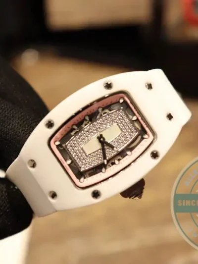 Replica Richard Mille 007-1 White Ceramic White Lips - 1:1 Swiss Replica Watch