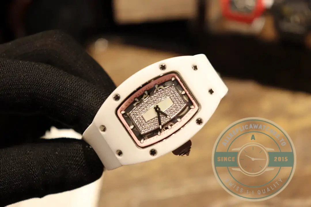 Replica Richard Mille 007-1 White Ceramic White Lips - 1:1 Swiss Replica Watch