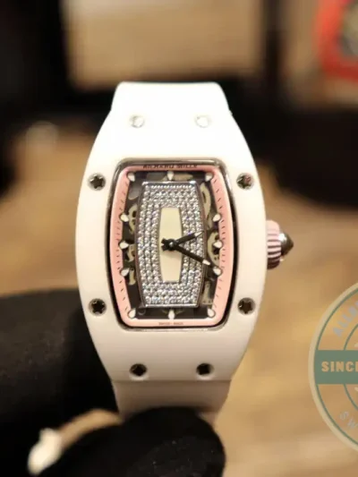 Replica Richard Mille 007-1 White Ceramic White Lips - Best Quality Replica Watch