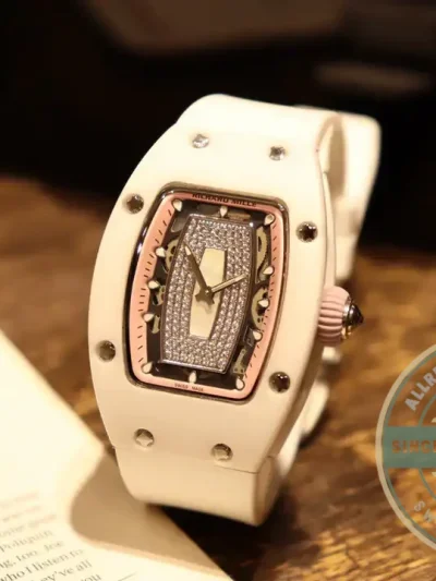 Replica Richard Mille 007-1 White Ceramic White Lips - High-Grade Replica Watch