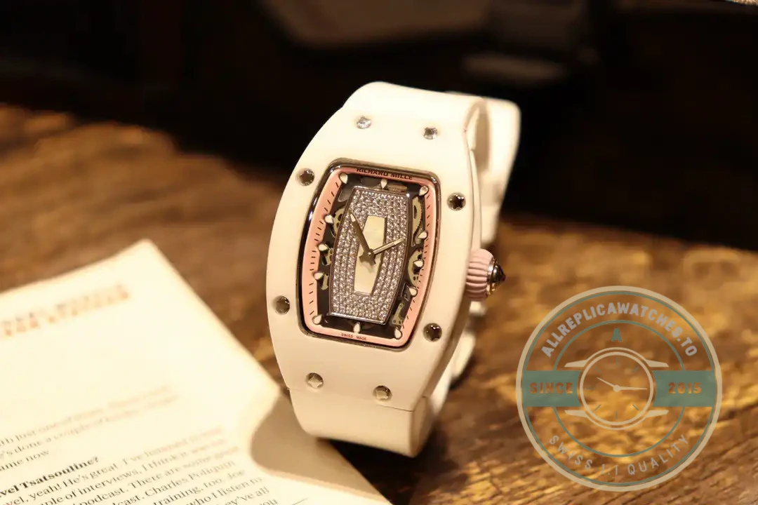 Replica Richard Mille 007-1 White Ceramic White Lips - High-Grade Replica Watch
