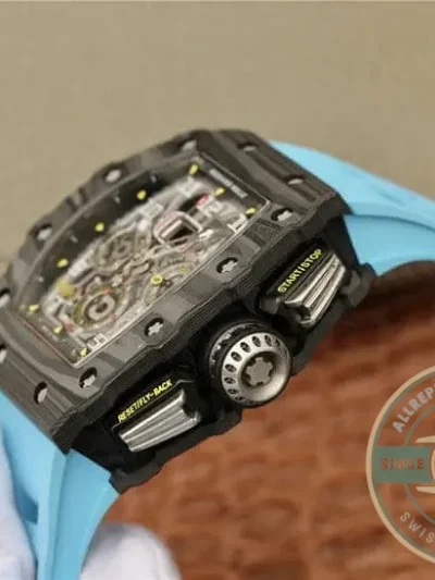 Replica Richard Mille 011-03 Blue Strap - Affordable Luxury Replica Timepiece