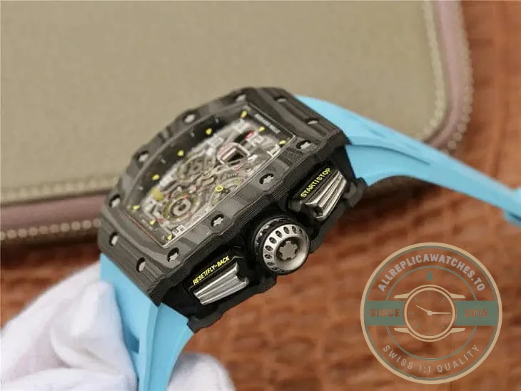 Replica Richard Mille 011-03 Blue Strap - Affordable Luxury Replica Timepiece