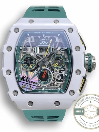 Replica Richard Mille 011-03 Green Strap - Budget Luxury Replica Watch