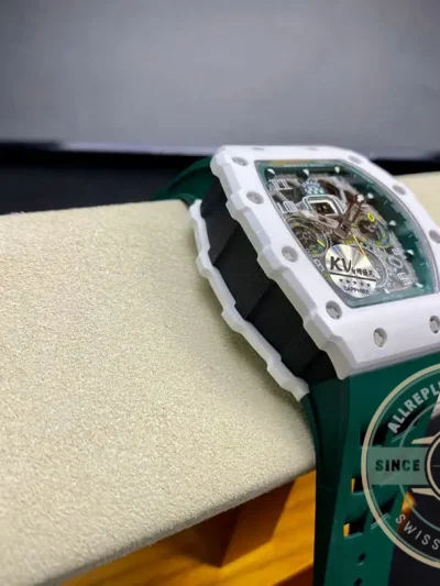 Replica Richard Mille 011-03 Green Strap - High-Grade Replica Watch