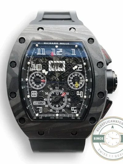 Replica Richard Mille 011-03 L88 Black Strap - Best Quality Replica Watch
