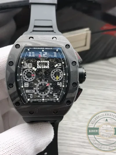 Replica Richard Mille 011-03 L88 Black Strap - Premium Super Clone Watch