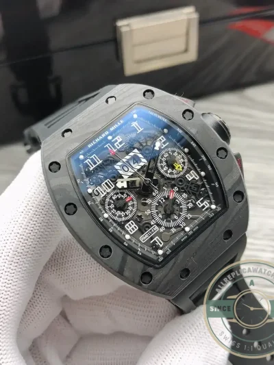 Replica Richard Mille 011-03 L88 Black Strap - Affordable Super Clone Watch