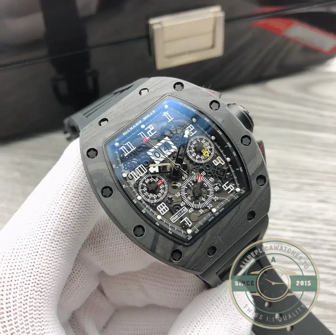 Replica Richard Mille 011-03 L88 Black Strap - Affordable Super Clone Watch