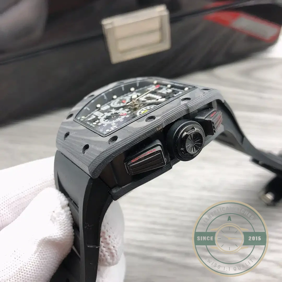 Replica Richard Mille 011-03 L88 Black Strap - 1:1 Swiss Replica Watch
