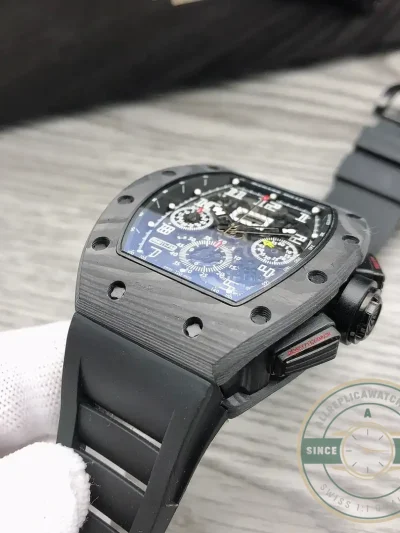 Replica Richard Mille 011-03 L88 Black Strap - Affordable Luxury Replica Timepiece