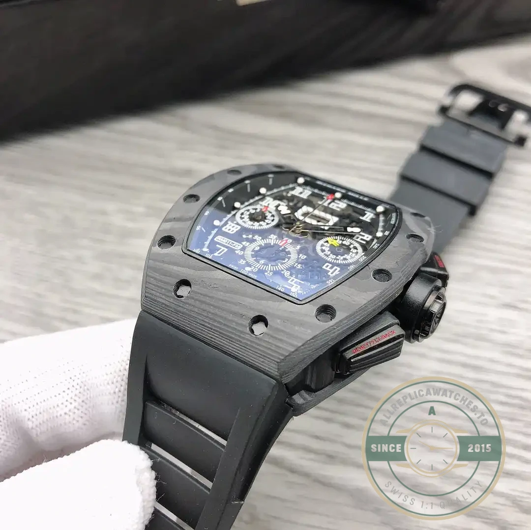Replica Richard Mille 011-03 L88 Black Strap - Affordable Luxury Replica Timepiece