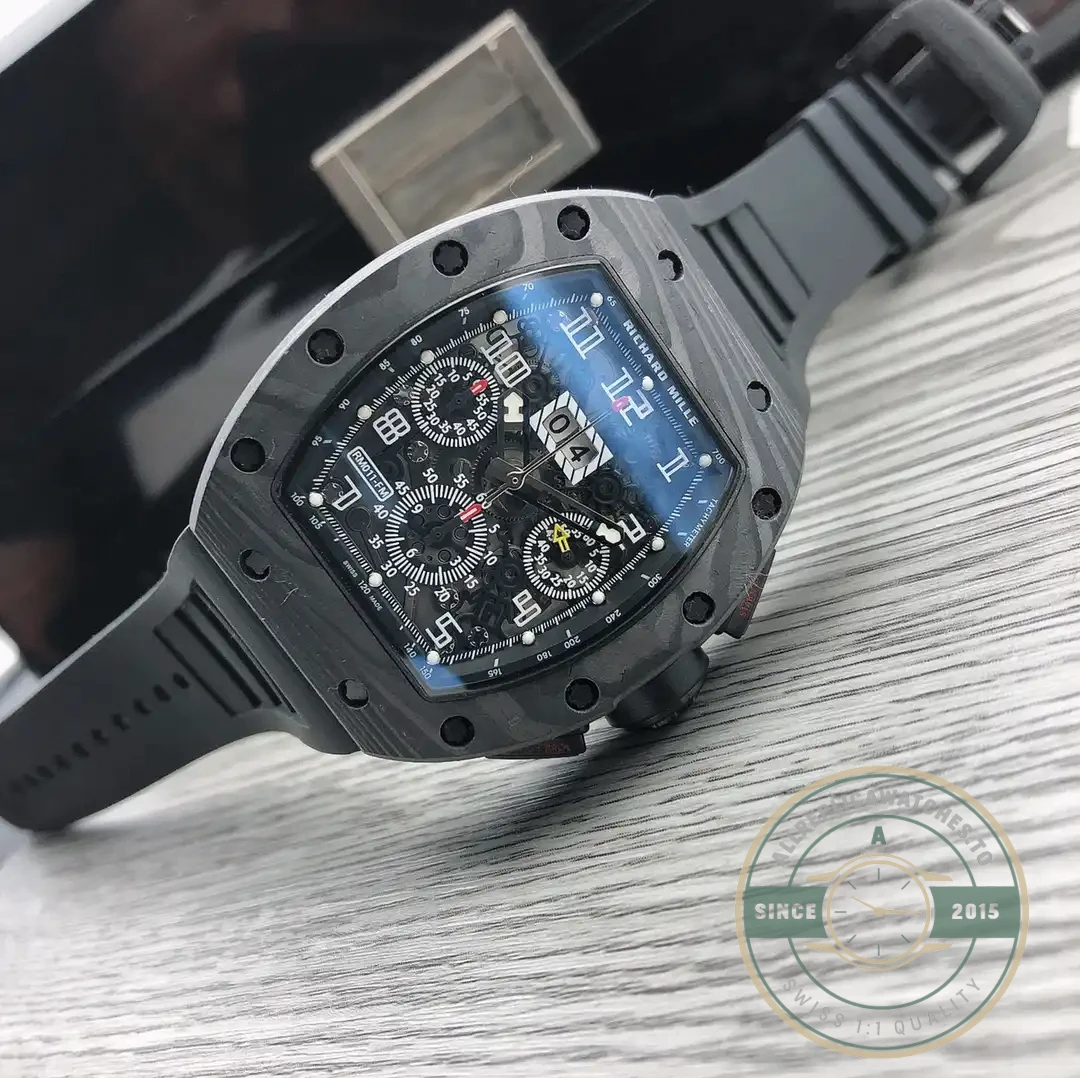 Replica Richard Mille 011-03 L88 Black Strap - Budget Luxury Replica Watch