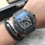 Replica Richard Mille 011-03 L88 Black Strap - Affordable Super Clone Watch