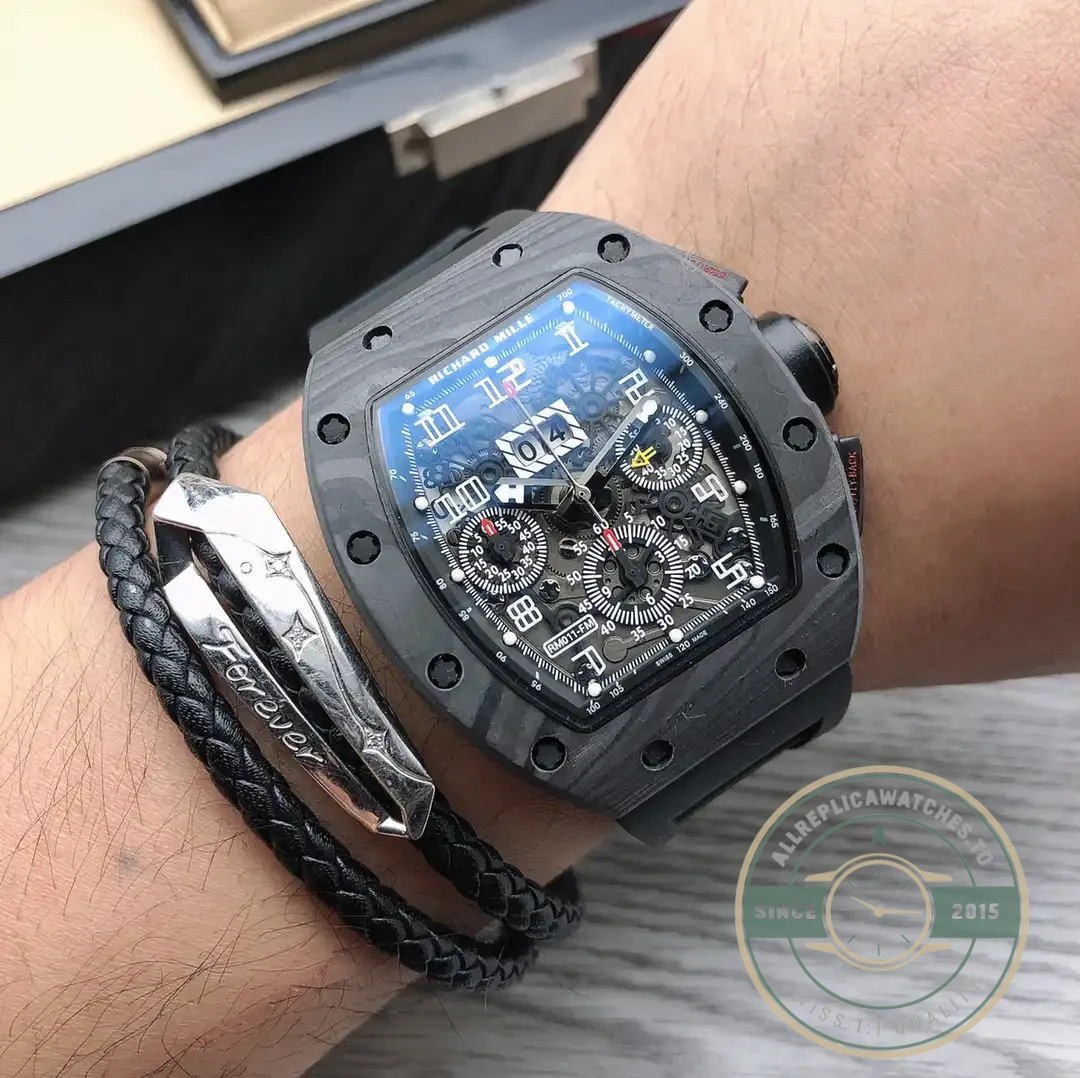 Replica Richard Mille 011-03 L88 Black Strap - Affordable Super Clone Watch