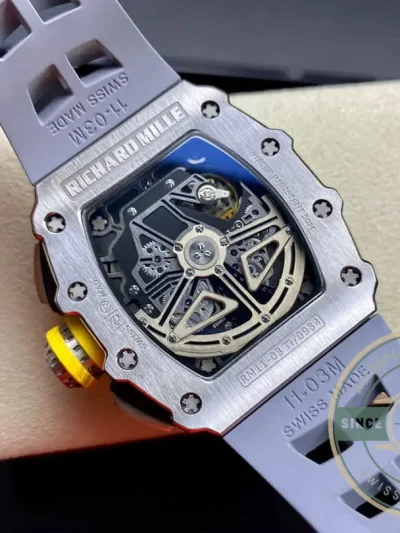 Replica Richard Mille 011-03 Titanium Steel - Premium Super Clone Watch