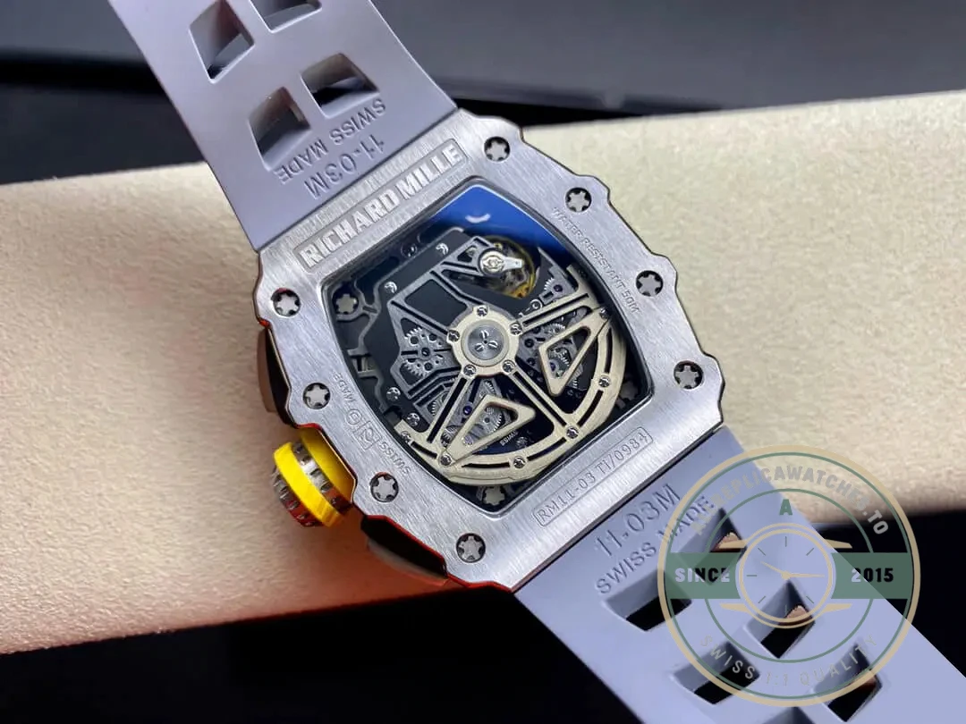 Replica Richard Mille 011-03 Titanium Steel - Premium Super Clone Watch