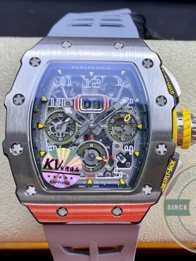 Replica Richard Mille 011-03 Titanium Steel - Factory Super Clone Watch