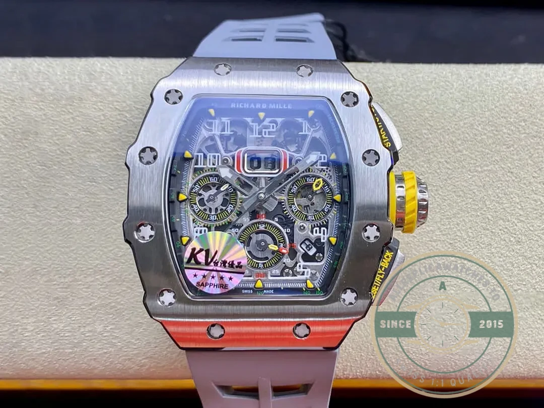 Replica Richard Mille 011-03 Titanium Steel - Factory Super Clone Watch