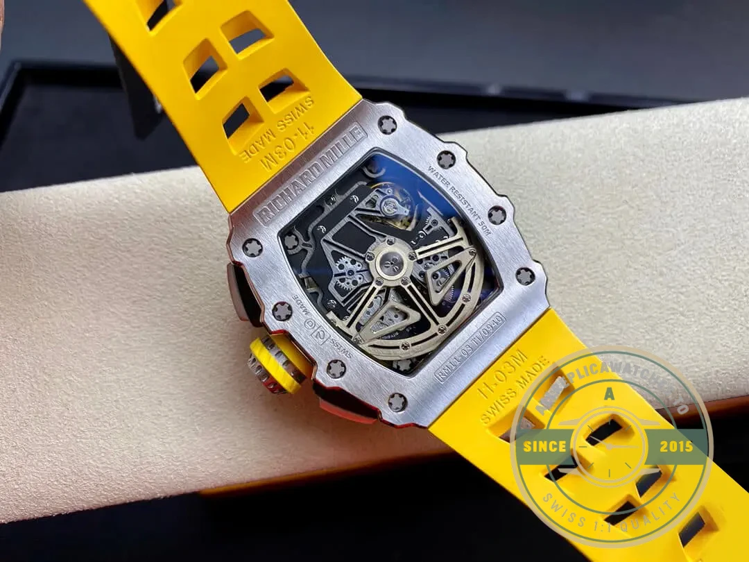 Replica Richard Mille 011 Felipe Massa Titanium Steel Case - Budget Luxury Replica Watch