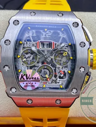 Replica Richard Mille 011 Felipe Massa Titanium Steel Case - High-Grade Replica Watch