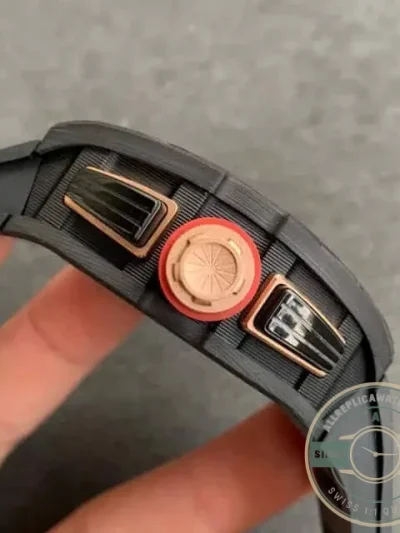 Replica Richard Mille 011 Forged Carbon Black Strap - Top-Tier Swiss Replica Watch