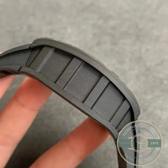 Replica Richard Mille 011 Forged Carbon Black Strap - Best Quality Replica Watch