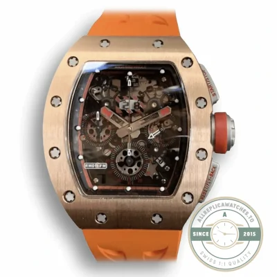Replica Richard Mille 011 Rose Gold - Factory Super Clone Watch