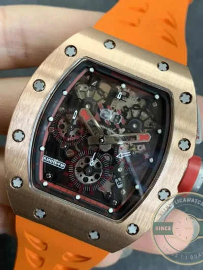 Replica Richard Mille 011 Rose Gold - Affordable Luxury Replica Timepiece