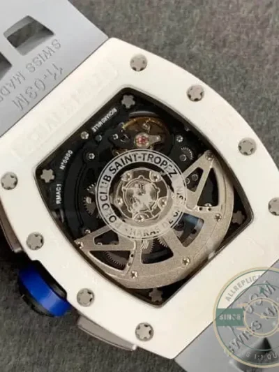 Replica Richard Mille 011 White Ceramic Case - Premium Super Clone Watch