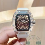 Replica Richard Mille 047 New Samurai Armor White Strap - Affordable Luxury Replica Timepiece