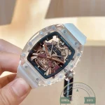 Replica Richard Mille 047 New Samurai Armor White Strap - Swiss-Made Clone Watch
