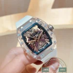 Replica Richard Mille 047 New Samurai Armor White Strap - Affordable Luxury Replica Timepiece