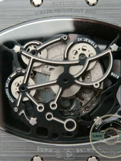 Replica Richard Mille 055 Dark Blue Strap - Top-Tier Swiss Replica Watch
