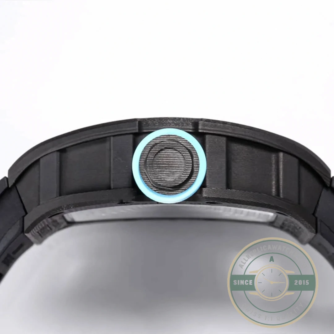 Replica Richard Mille 055 Ntpt Black Rubber Strap - Budget Luxury Replica Watch
