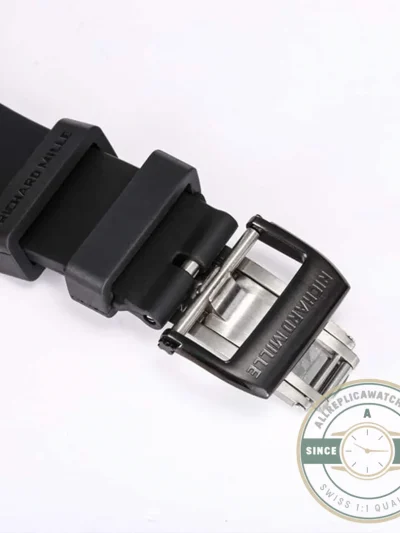 Replica Richard Mille 055 Ntpt Black Rubber Strap - Affordable Luxury Replica Timepiece