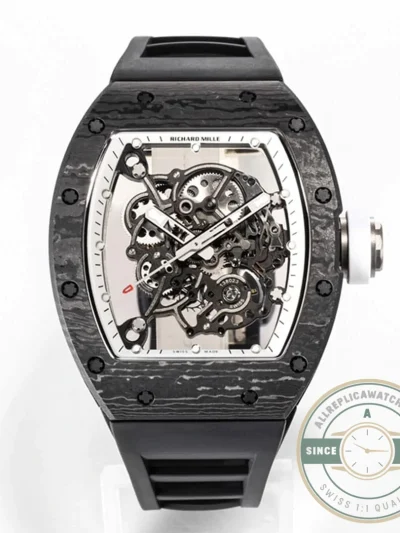 Replica Richard Mille 055 Ntpt Black Strap - Swiss-Made Clone Watch