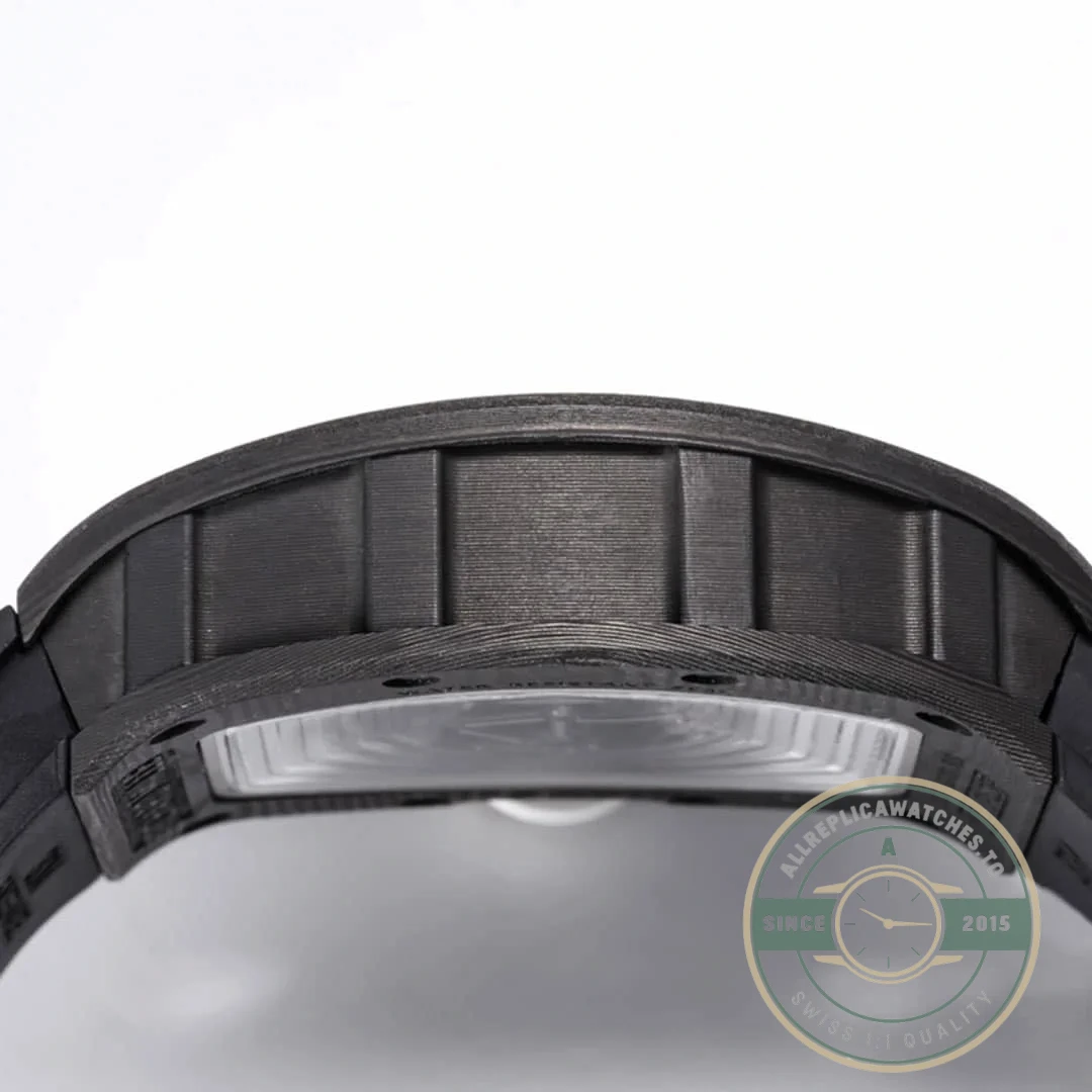 Replica Richard Mille 055 Ntpt Black Strap - Budget Luxury Replica Watch