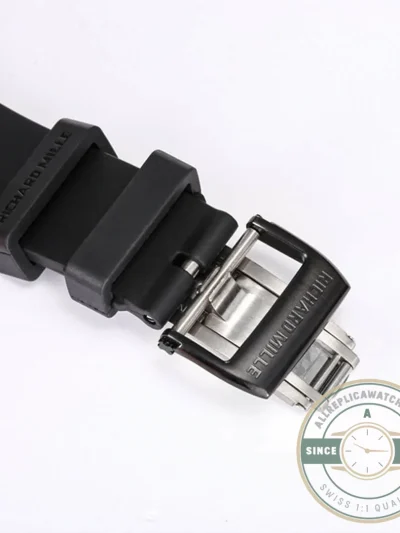 Replica Richard Mille 055 Ntpt Black Strap - Premium Super Clone Watch